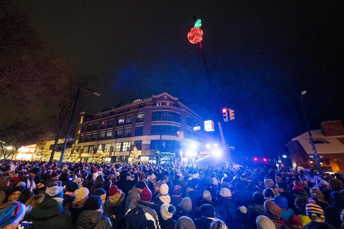 CherryT Ball Drop downtown TC