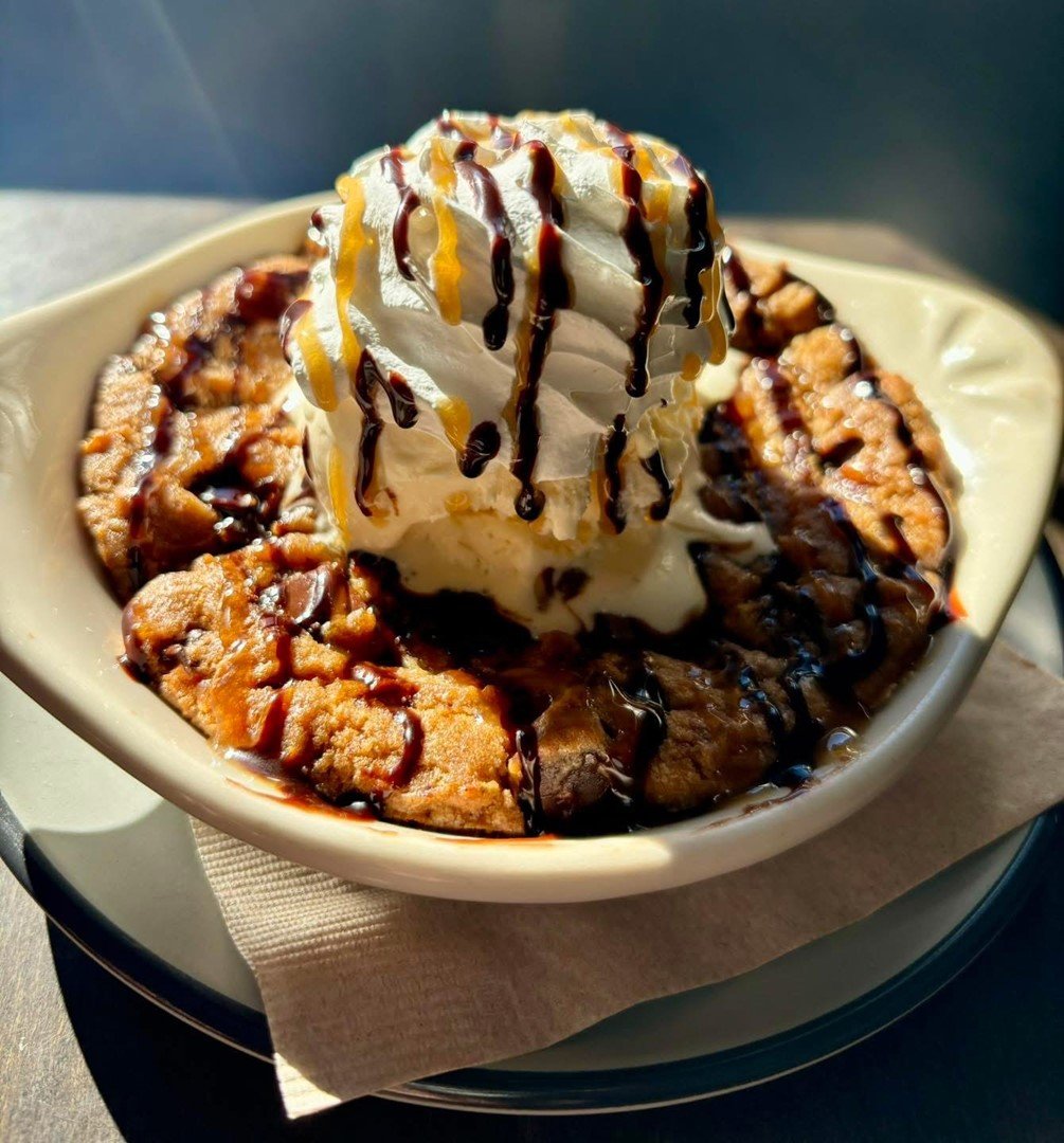 A Chocolate Chip Cookie Skillet from Towne Tavern & Tap, North Attleboro.