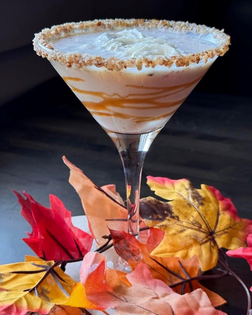 A Pecan Pie Martini from The Towne Tavern & Tap, North Attleboro.