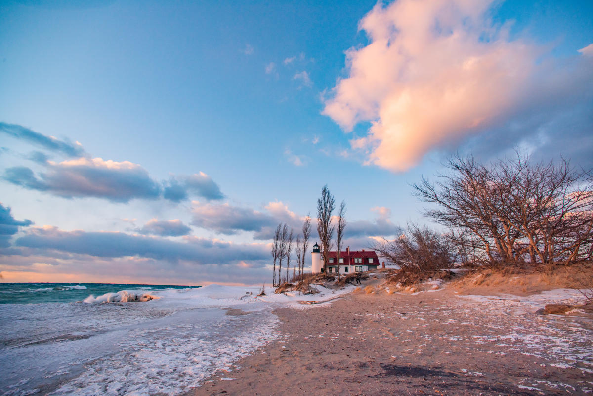 Point Betsie Lighthouse - winter