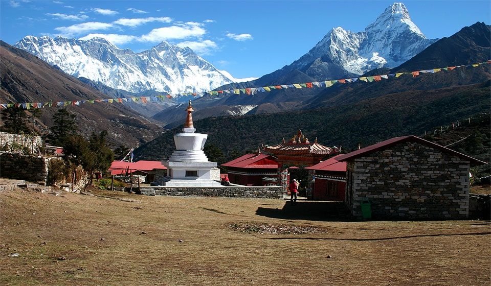 View of Mount Everest During Everest Base camp trek